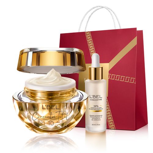 Set de Skincare, Serum facial relleno de arrugas Concentré, 15% HYALURONIC COMPLEX* +  Concentré Total