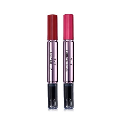 Set de labiales mate de larga duración Forever Dual